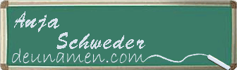 Anja Schweder Visitenkarte